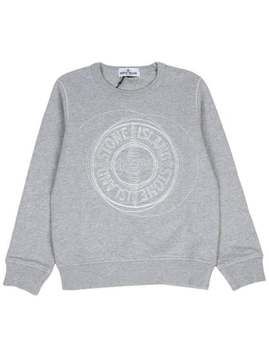 Kids brushed sweatshirt 791662320 V0M64 14A Adults can wear - STONE ISLAND - BALAAN 1