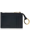 Intrecciato Leather Key Holder Black - BOTTEGA VENETA - BALAAN 4