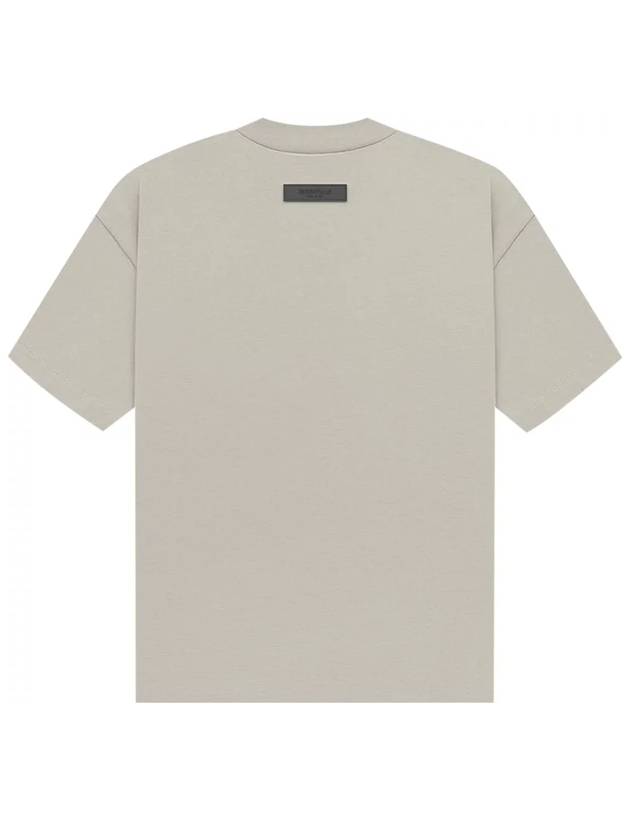 Logo Crew Neck Cotton Short Sleeve T-Shirt Grey - FEAR OF GOD ESSENTIALS - BALAAN 3