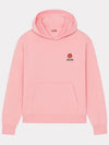 Boke Flower Crest Cotton Classic Hoodie Pink - KENZO - BALAAN 4