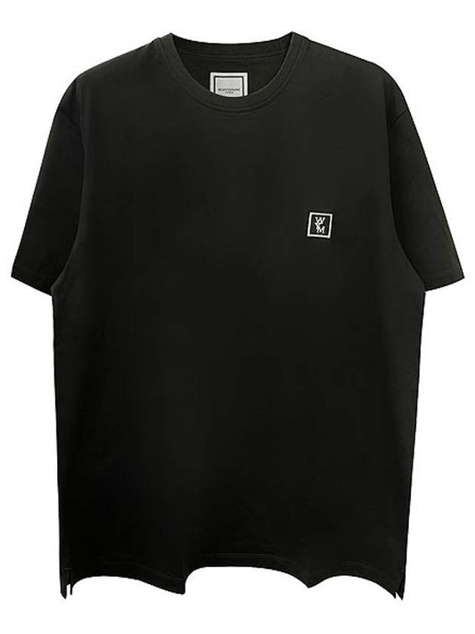 back logo cotton short sleeve t-shirt black - WOOYOUNGMI - BALAAN 2