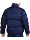 Sportswear Club Puffer Padded Jacket Navy - NIKE - BALAAN 3