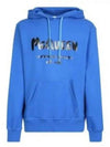 Graffiti Logo Hoodie Blue - ALEXANDER MCQUEEN - BALAAN 2