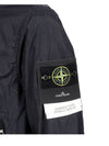 Garment Dyed Crinkle Reps Nylon Zip-up Jacket Navy - STONE ISLAND - BALAAN 6