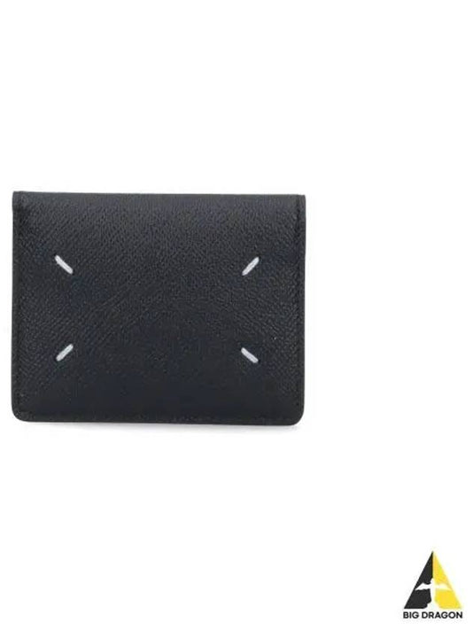 Stitch Keyring Card Wallet Black - MAISON MARGIELA - BALAAN 2