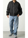 Re-Nylon Bomber Jacket Black - PRADA - BALAAN 9