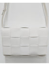 Intrecciato Cassette Cross Bag White - BOTTEGA VENETA - BALAAN 4