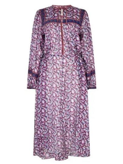 Greila Long Dress Purple - ISABEL MARANT - BALAAN 2