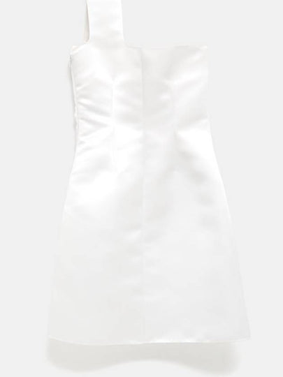 Short Cut-Out Satin Dress - COURREGES - BALAAN 2