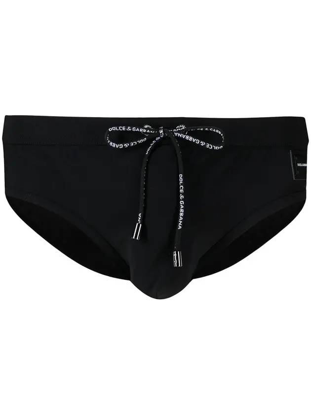 Men's Swim Briefs Black - DOLCE&GABBANA - BALAAN 1