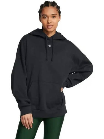 Women s Rival Fleece Oversized Hoodie 1386464 001 - UNDER ARMOUR - BALAAN 1