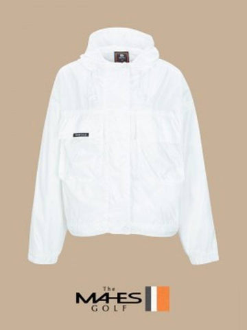 Windbreaker Jacket Jumper Orange Label Glossy Lightweight Wind Jacket GW40318 - MAHES - BALAAN 1