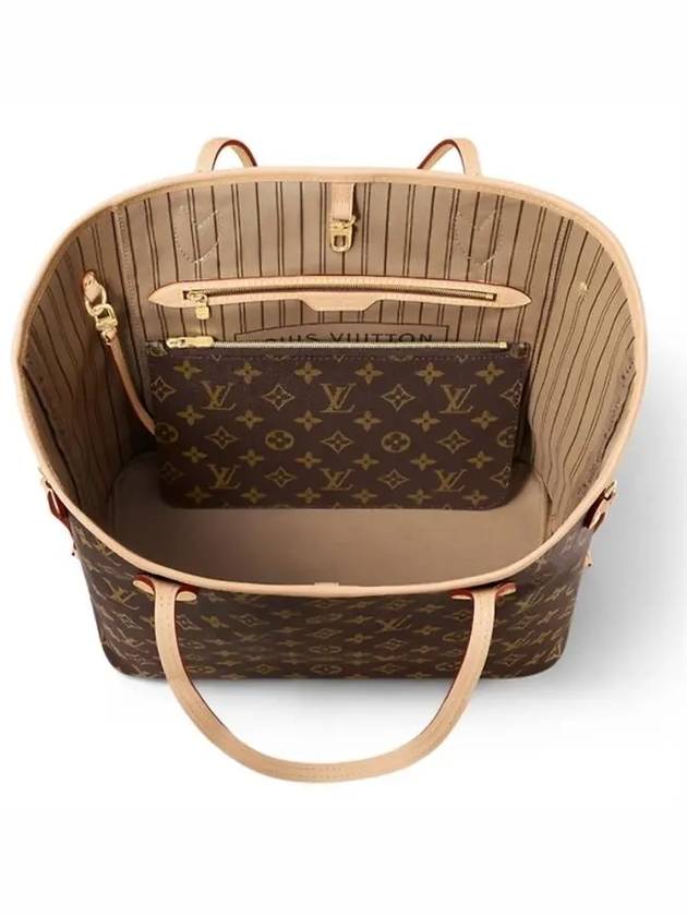 Neverfull Monogram Canvas Shoulder Bag Brown - LOUIS VUITTON - BALAAN 5