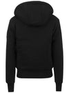 Classic Bunny 3 White Lining Zip Up Hoodie Black - MOOSE KNUCKLES - BALAAN 3