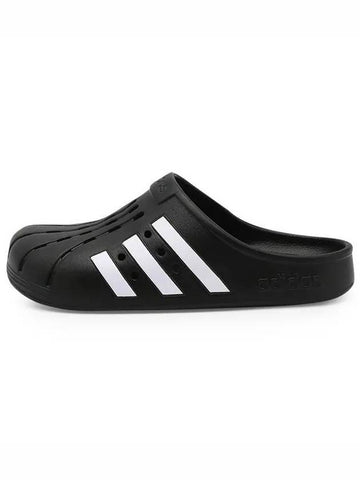 Adilette Clogs Slippers Black - ADIDAS - BALAAN.