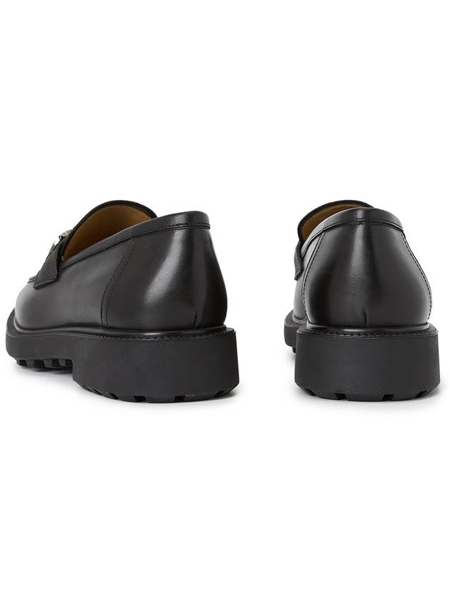 Ferragamo Gancini Men's Moccasins GALLES NERO 0762334 - SALVATORE FERRAGAMO - BALAAN 6