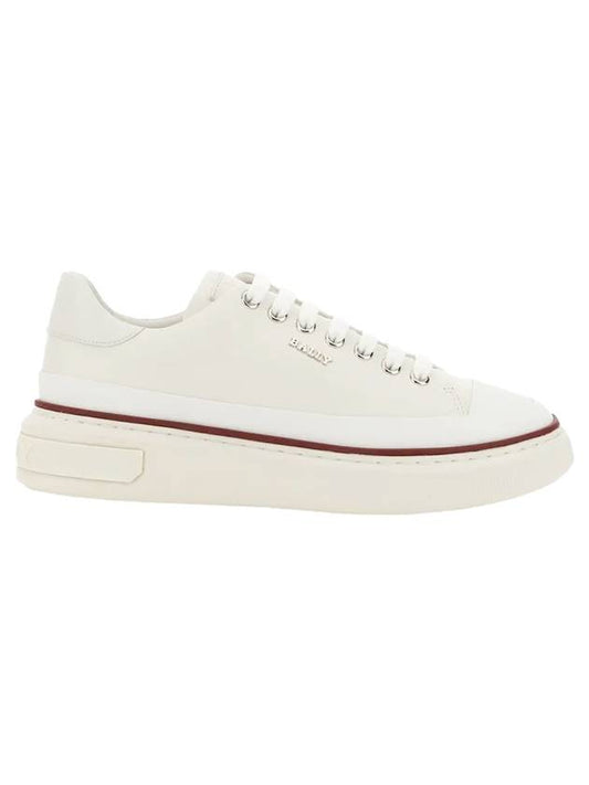 MAILY leather low-top sneakers white - BALLY - BALAAN 1