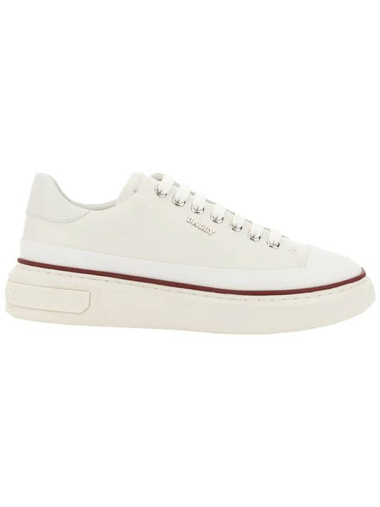 MAILY leather low-top sneakers white - BALLY - BALAAN 1