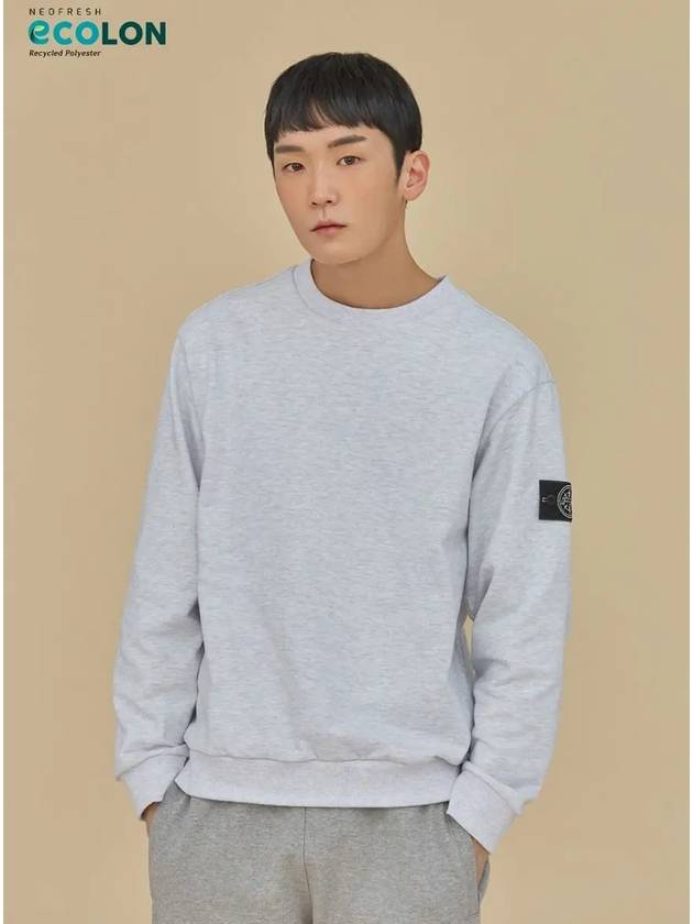 Standard Sweatshirt Light Melange Grey - OFFGRID - BALAAN 4