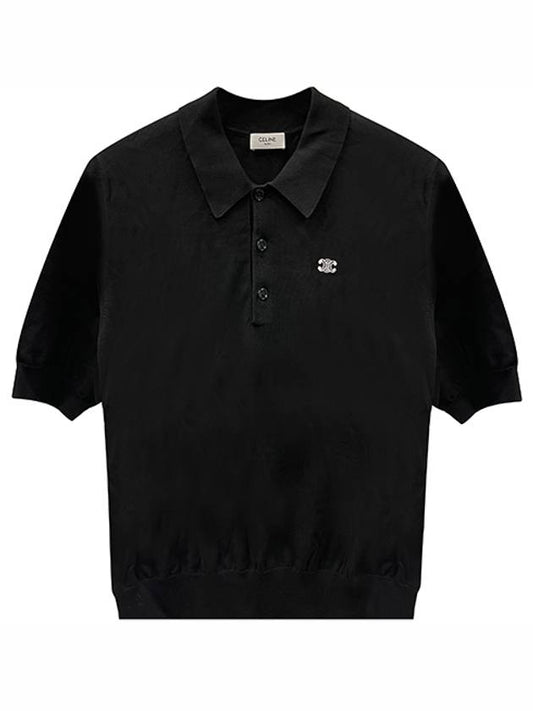 Men s PK Shirt C line T shirts and Polos Black - CELINE - BALAAN 2