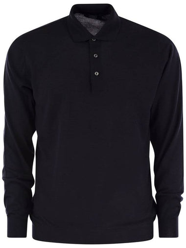 Virgin wool polo shirt - FEDELI - BALAAN 1