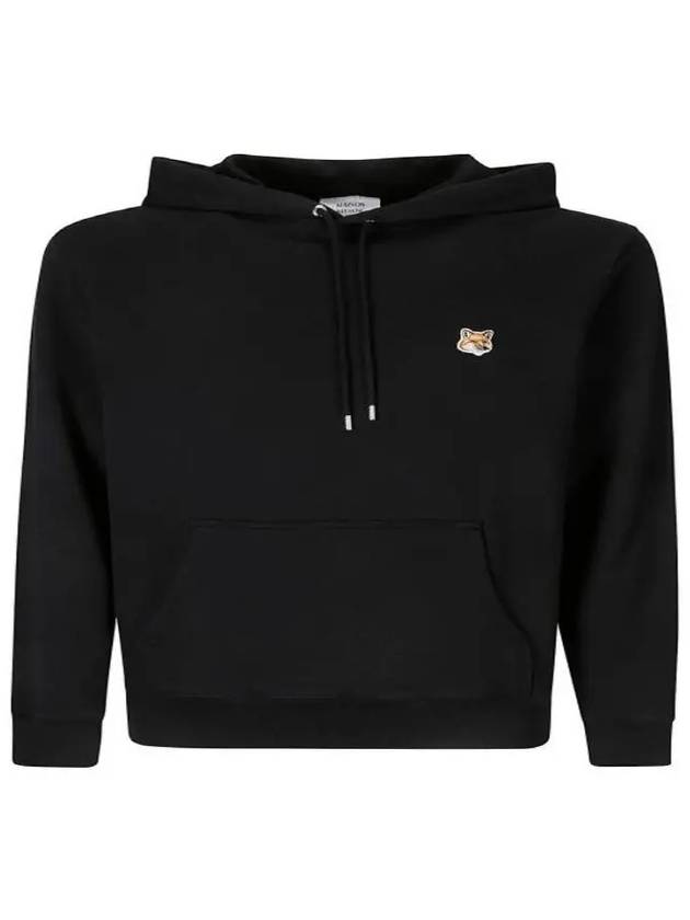 Fox Head Patch Regular Hoodie Black - MAISON KITSUNE - BALAAN 2