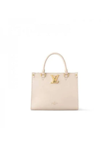 Lock Go Tote Bag Quartz - LOUIS VUITTON - BALAAN 1