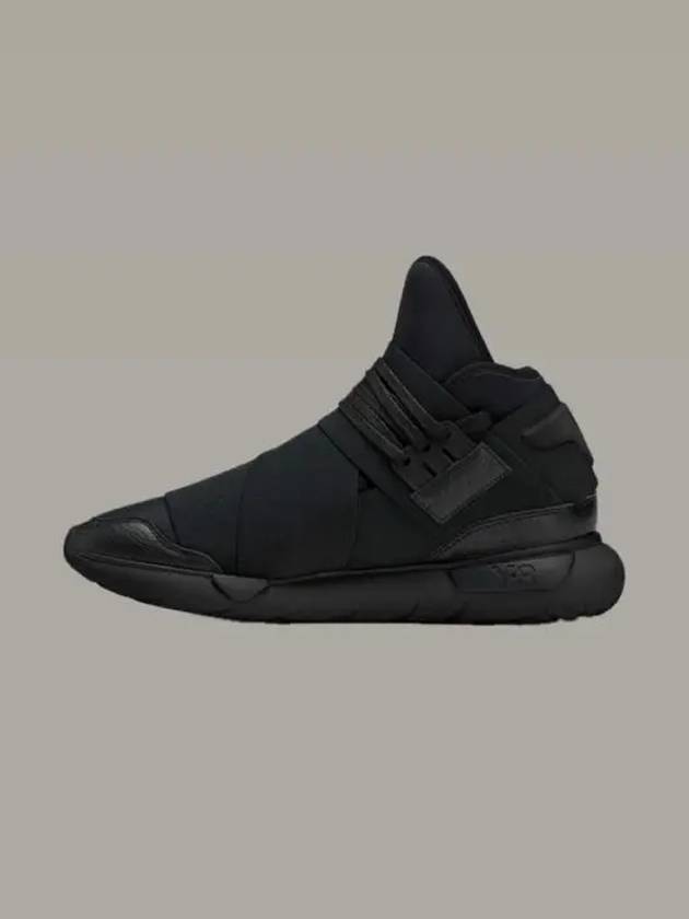 Qasa High Low Top Sneakers Black - Y-3 - BALAAN 7