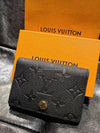 Monogram Embossed Leather Card Wallet Black - LOUIS VUITTON - BALAAN 5