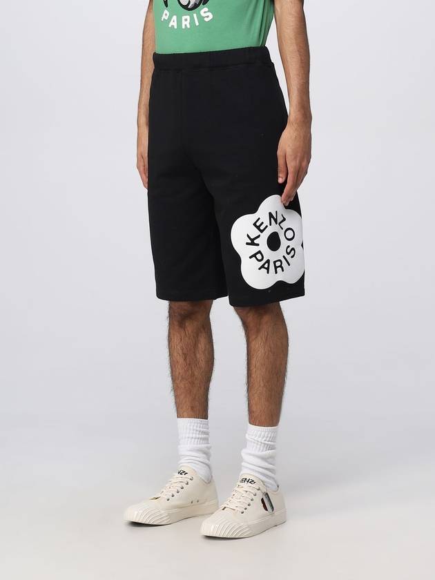 Boke Flower 2 0 Bermuda Shorts Black - KENZO - BALAAN 10