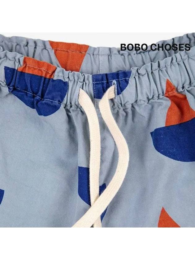 Kids Boat Woven Shorts 123AC079 400 - BOBO CHOSES - BALAAN 4