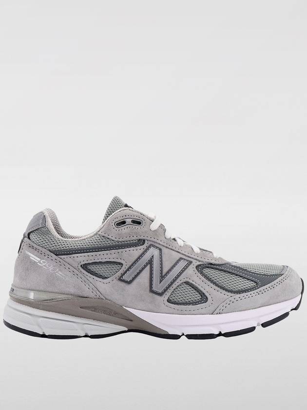 990v4 Core Low Top Sneakers Silver Grey - NEW BALANCE - BALAAN 2