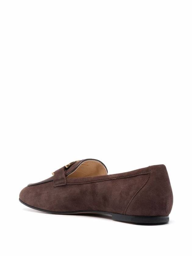 Women's Kate Suede Loafers Brown - TOD'S - BALAAN 5