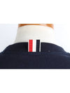 Diagonal armband sweatshirt navy 3 100 - THOM BROWNE - BALAAN 6