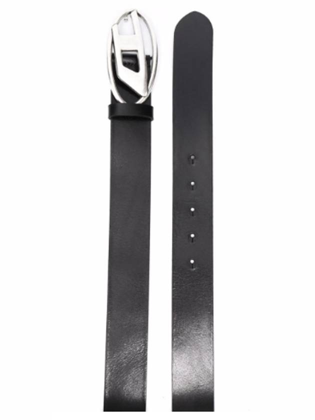 1DR D Buckle Leather Belt Black - DIESEL - BALAAN 4