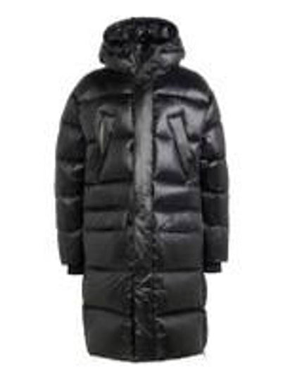 Trefoil Logo Down Puffer Long Padding Black - ADIDAS - BALAAN 2