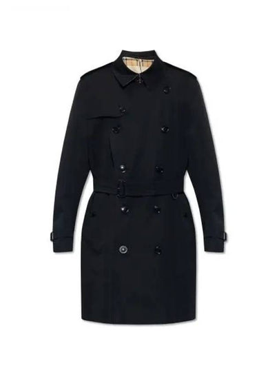 Kensington Heritage Trench Coat Black - BURBERRY - BALAAN 2