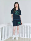 Summer Knit Ribbon Shorts Navy - METAPHER - BALAAN 5