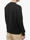 Face Patch Crew Neck Knit Top Black - ACNE STUDIOS - BALAAN 3