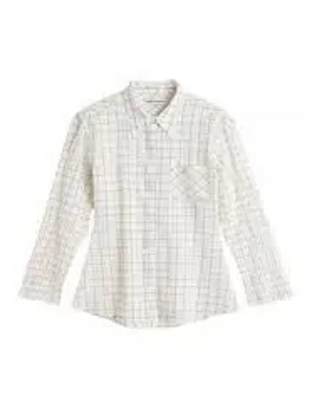 Daisy Check Pattern Shirt White - OUR LEGACY - BALAAN 2