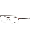 Titanium glasses frame OX5140 0256 tie bar light semirimless - OAKLEY - BALAAN 7