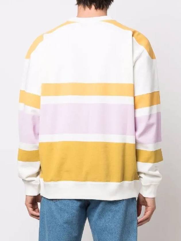 Mayoan Logo Striped Sweatshirt Honey - ISABEL MARANT - BALAAN 5