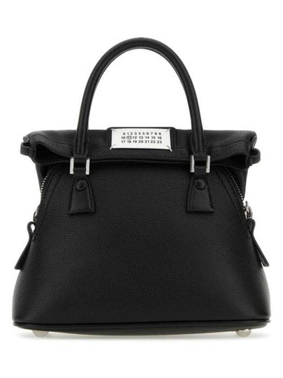 5AC Classique Micro Tote Bag Black - MAISON MARGIELA - BALAAN 2