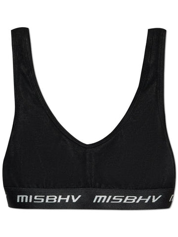 MISBHV Bra With Logo, Women's, Black - MISBHV - BALAAN 1