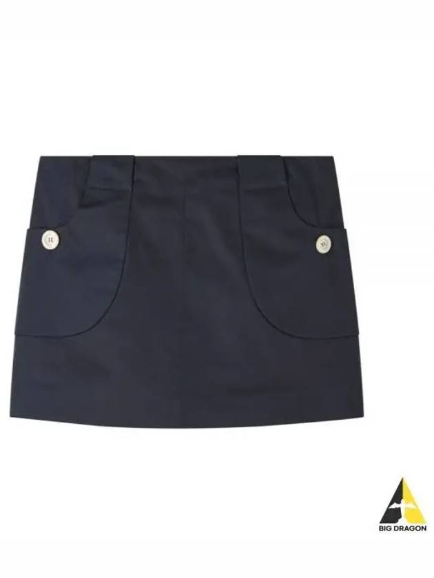 Women’s Sierra H-Line Skirt Navy - A.P.C. - BALAAN 2