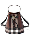 TB Mini Bucket Bag Dark Birch Brown - BURBERRY - BALAAN 2