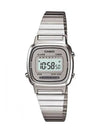 Women's Digital Quartz Metal Watch Silver - CASIO - BALAAN 2