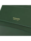 Hug Two-Tone Card Wallet Forest Green - SALVATORE FERRAGAMO - BALAAN 6