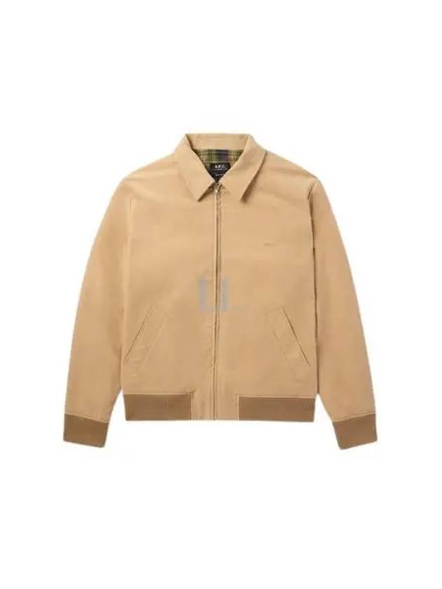 Gilles Zip-Up Jacket Beige - A.P.C. - BALAAN 2