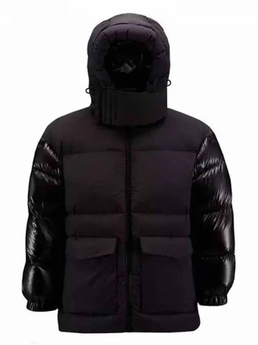 BRESSAY 1952 Genius Contrast Down Jacket Black Men s Padding 233346 - MONCLER - BALAAN 1